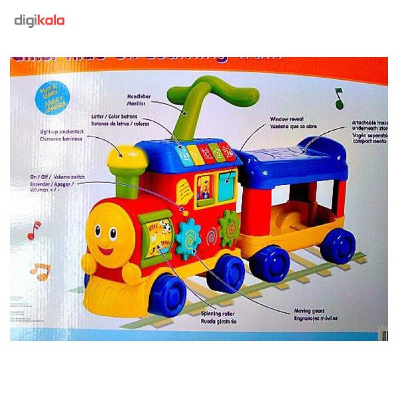 پارک واکر وین فان مدل Walker Ride On Learning Train
