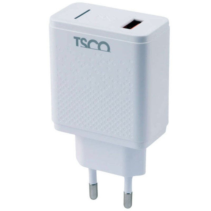 شارژر دیواری 18 وات تسکو مدل TTC 64 به همراه کابل USB-C