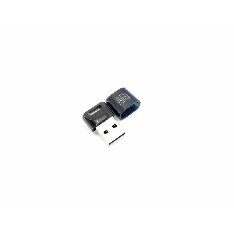 فلش مموری سیلیکون پاور Jewel J06 ظرفیت 64 گیگابایت، رابط USB 3.1 و سازگار با USB 2.0، مقاوم در برابر آب، گرد و غبار و لرزش، ابعاد کوچک و وزن سبک