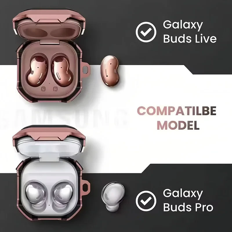 کاور مدل Simple مناسب برای هدفون بی سیم سامسونگ Galaxy Buds 2  Buds Pro Buds 2 Pro  Buds Live