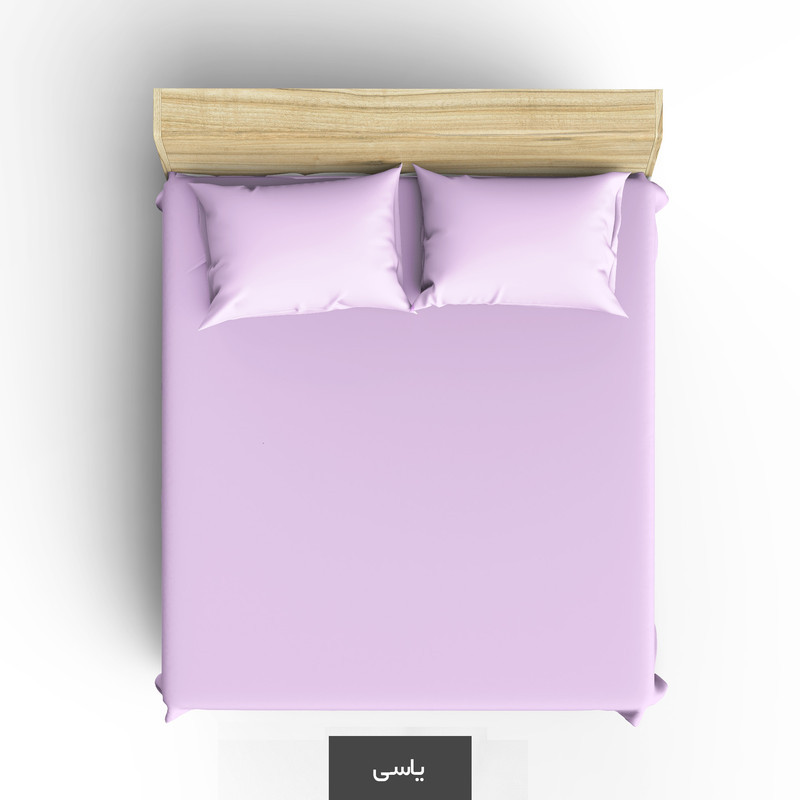 ملحفه خانه سفید مدل آرزو دو نفره سایز 200x160 سانتی متر