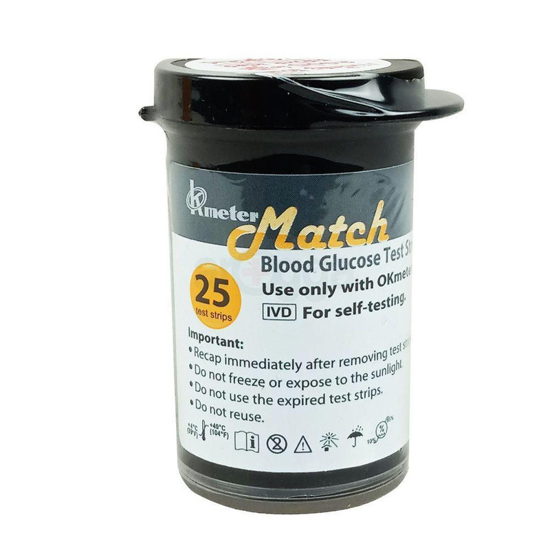 نوار تست قند خون اوکی مترمدل مچ MATCH