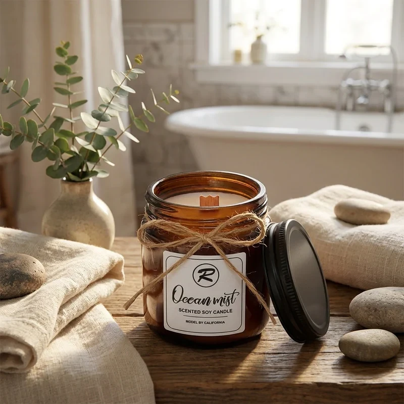 شمع معطر مدل درب دار
