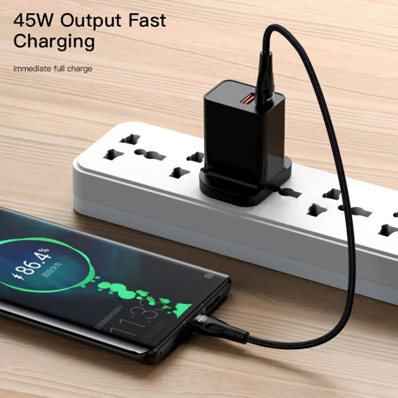 کابل تبدیل usb-C به usb-C یسیدو مدل CA83 طول 0.3 متر