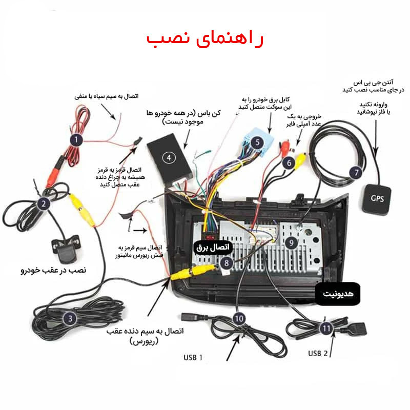 مانیتور اندورید خودرو ریمکس مدل X200 plus مناسب برای پژو 206