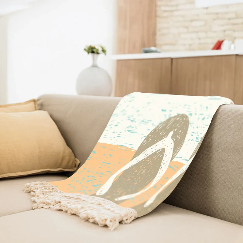 شال مبل مدل فانتزی کد Q2SH1051 سایز 98x180 سانتی متر
