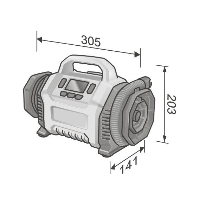 کمپرسور  هوا فلکس مدل  CI 11 18.0 V