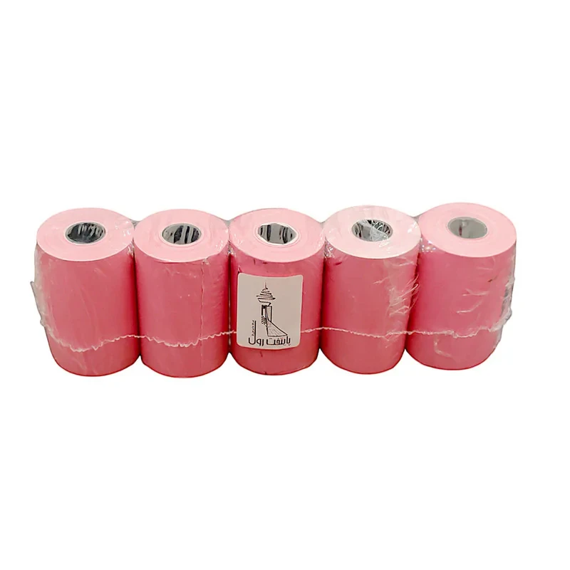 کاغذ پرینتر حرارتی پایتخت رول مدل Pos PU14 بسته 5 عددی