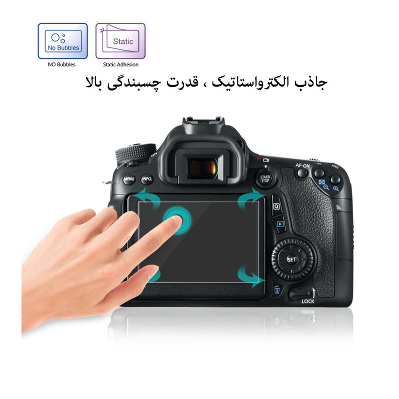 محافظ صفحه نمایش دوربین پلوز مدل Nano Six Layer مناسب برای دوربین کانن 90D