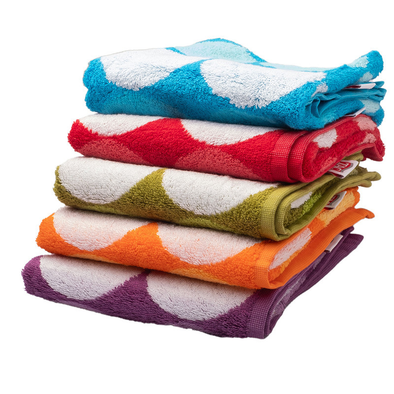 حوله دستی تاچ مدل دومینو سایز 80x40 سانتی متر