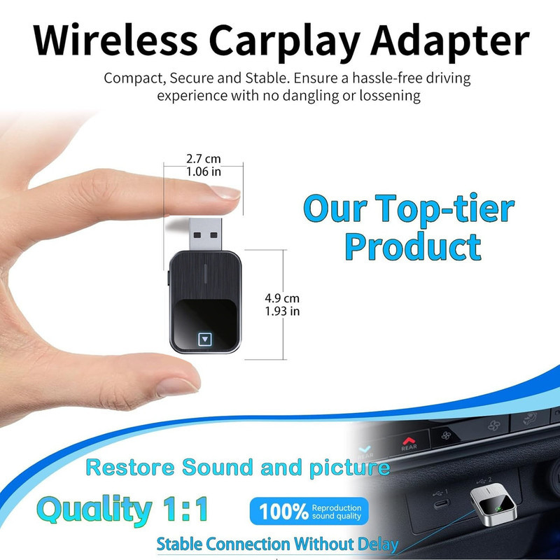 کارپلی و اندروید اتو مدل k2 2in1 CarplayAndroid Auto