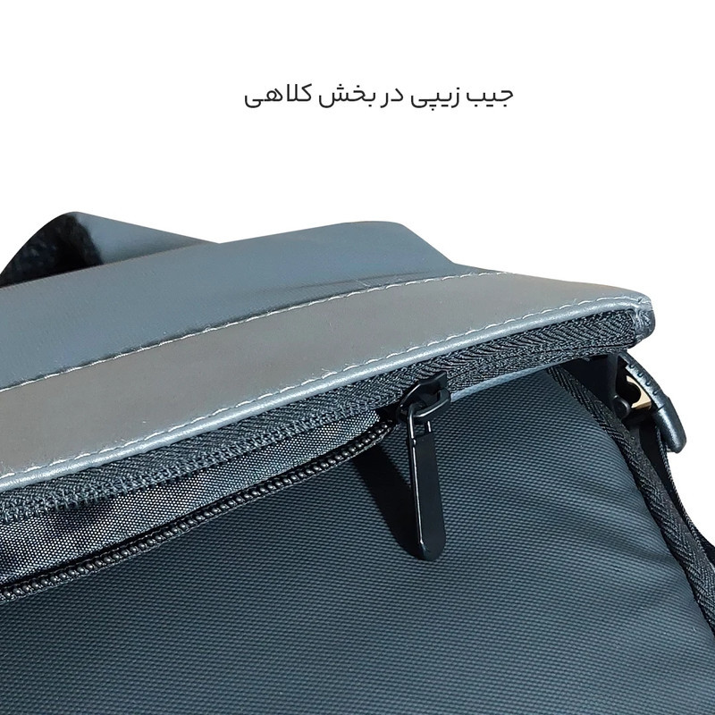 کوله پشتی لپ تاپ پرزیدنت مدل Mario مناسب برای لپ تاپ 15.6 اینچی