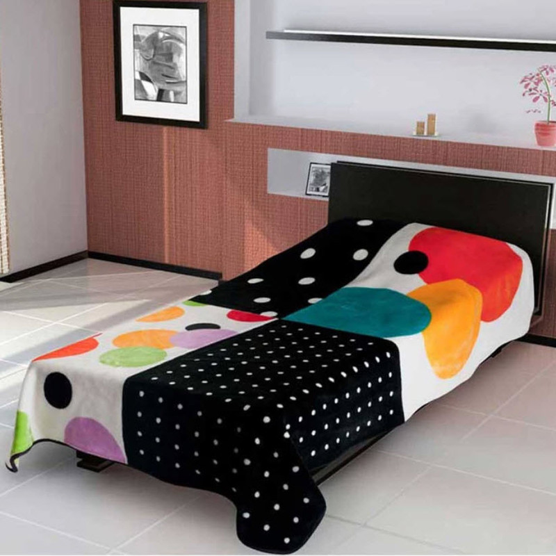 پتو گلبافت طرح یکنفره سایز 160x220 سانتی متر
