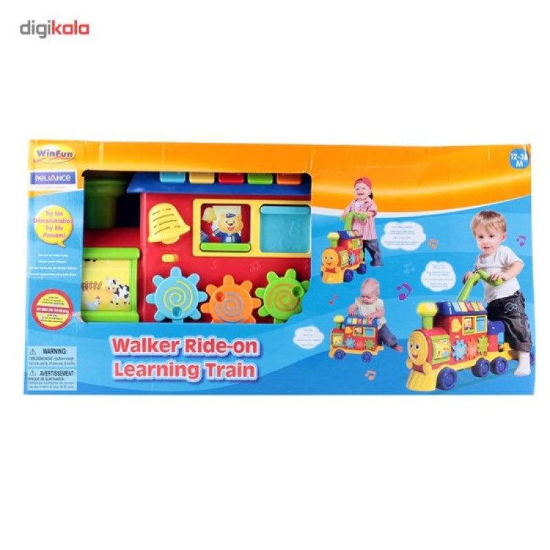 پارک واکر وین فان مدل Walker Ride On Learning Train