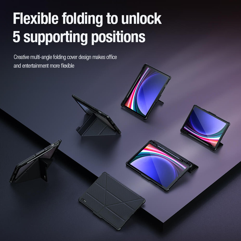 کیف کلاسوری نیلکین مدل Camshield Bumper مناسب برای تبلت سامسونگ Galaxy Tab S10 FE