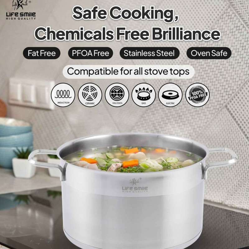 سرویس پخت و پز 6 پارچه لایف اسمایل مدل LIFEP12-6