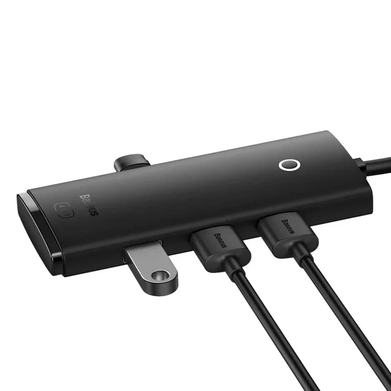 هاب 4 پورت Usb2 باسئوس مدل AirJoy Series-WKQX070001 25cm
