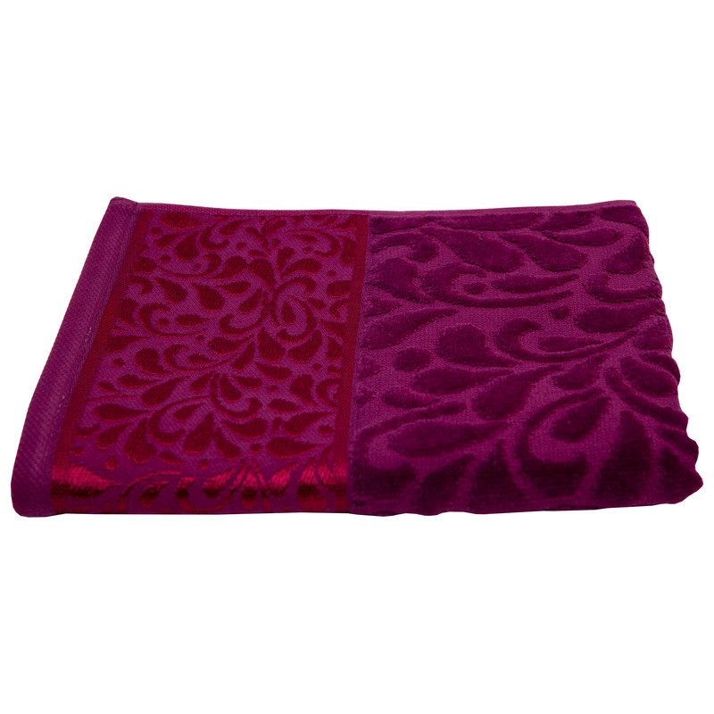 حوله دستی بهباف آذر مدل ترمه سایز 58×30 سانتی متر