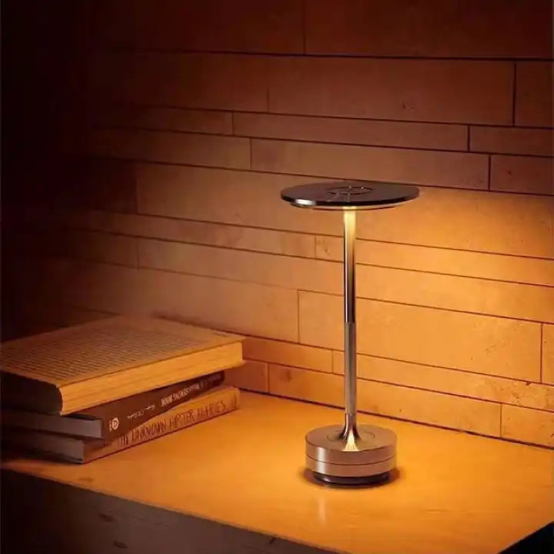 چراغ رومیزی مدل شارژی IRON-MUSHROOM