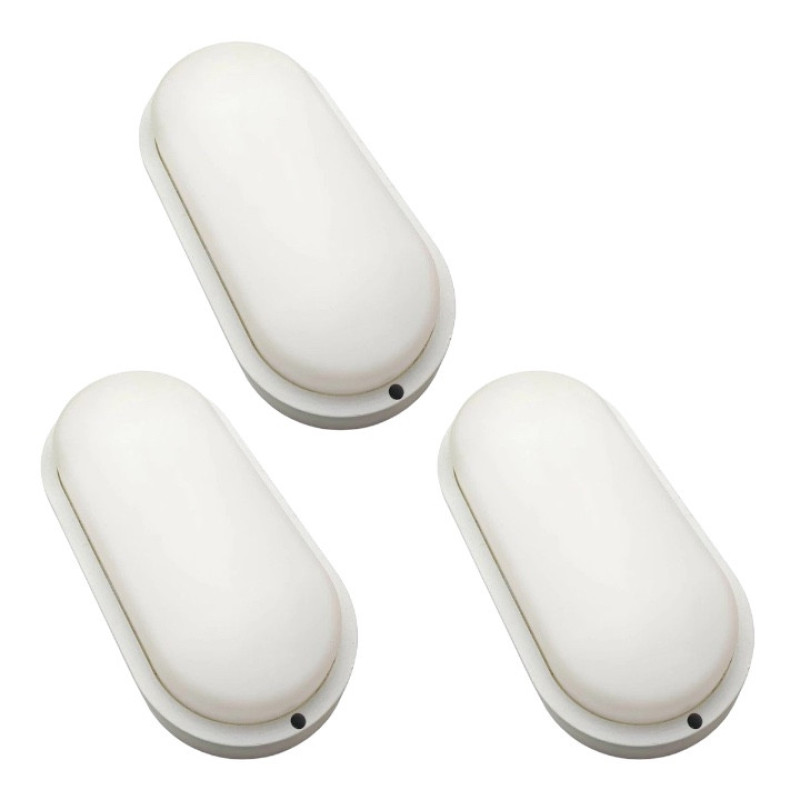چراغ دیواری 18 وات مدل واترپروف IP65 بسته 3 عددی