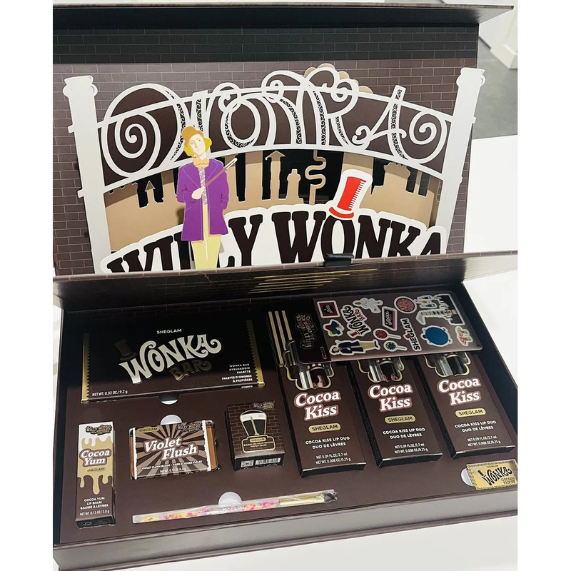 مجموعه آرایشی شیگلم مدل Willy Wonka مجموعه 13 عددی