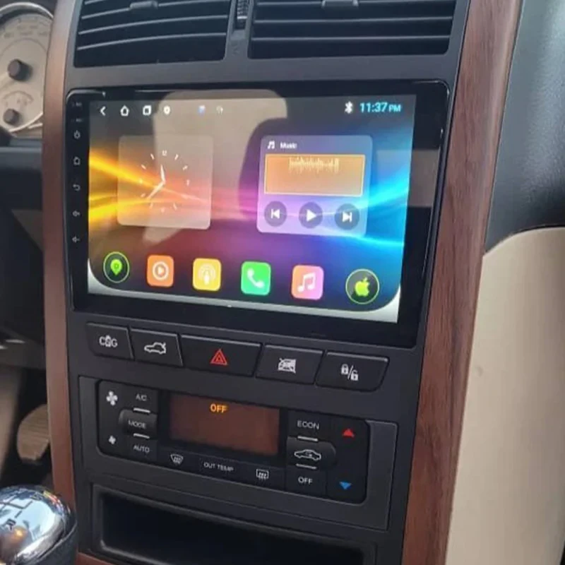 پخش کننده تصویری خودرو کاروین مدل V800 pro مناسب برای پژو پارس