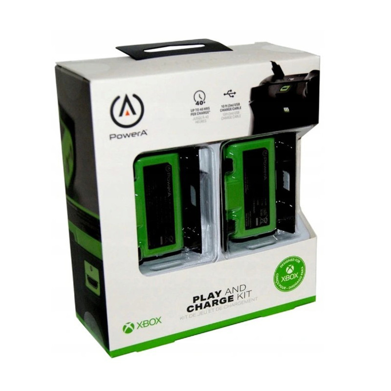 باتری قابل شارژ دسته بازی xbox sxone پاور ای مدل power A Charge Kit مجموعه 2 عددی