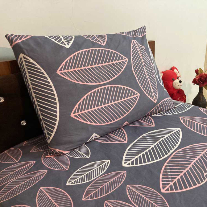 ملحفه طرح ماکااو تک نفره 90x200 سانتی متر