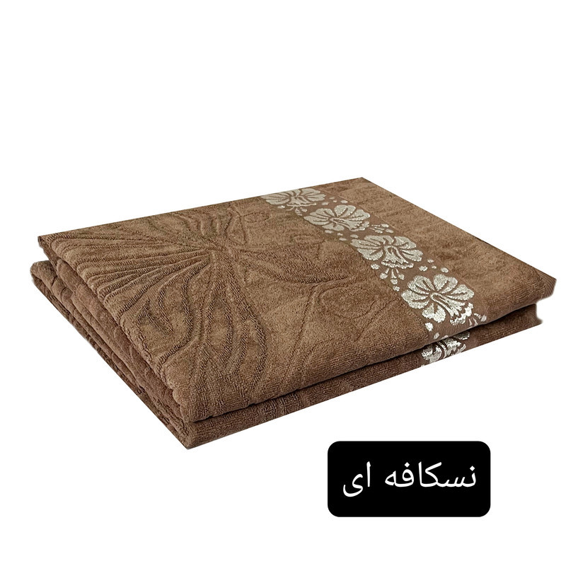حوله حمام هنرمند مدل لوکس سایز 150x100 سانتی متر