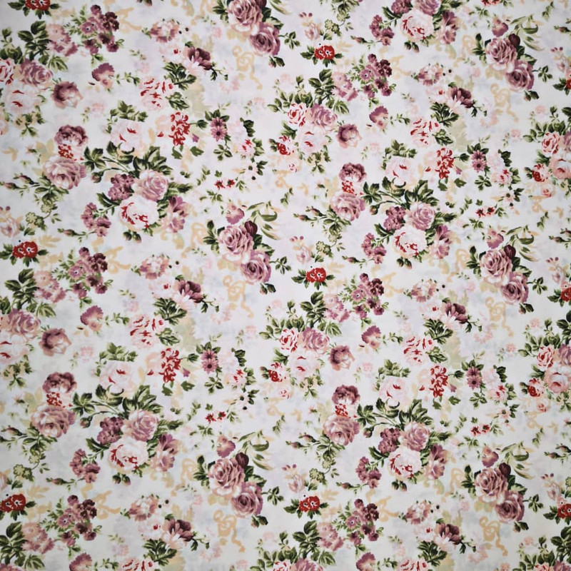 ملحفه مدل روانداز طرح گلدار یک نفره سایز 140×200 سانتی متر