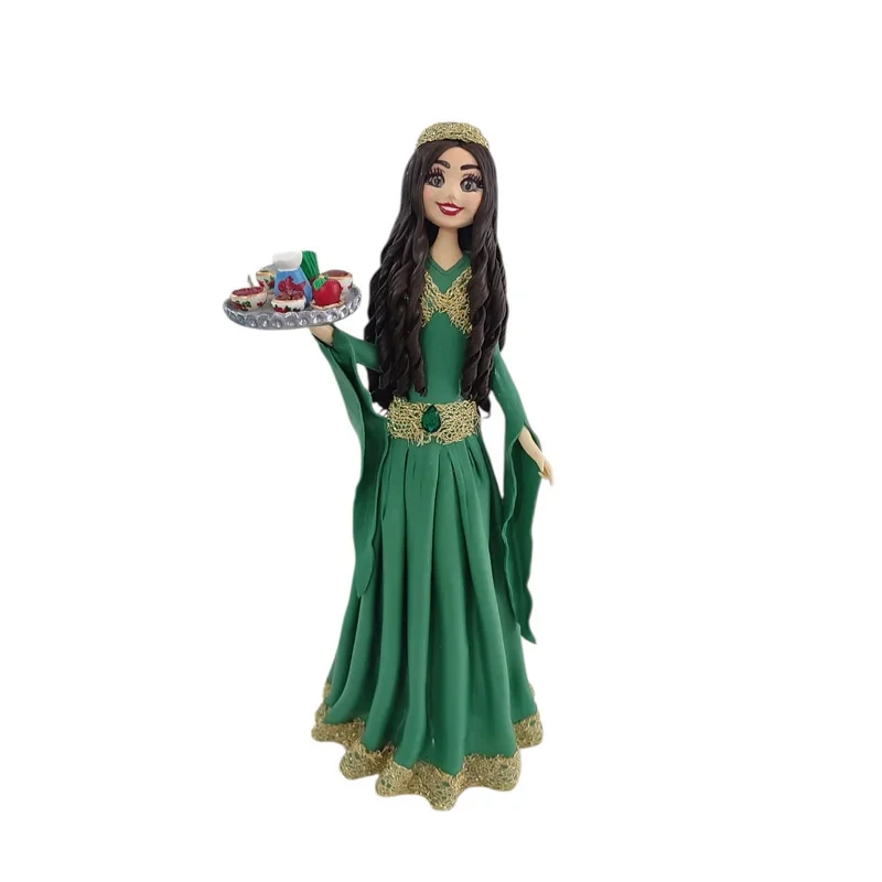 مجسمه مدل هفت سین دختر کرد