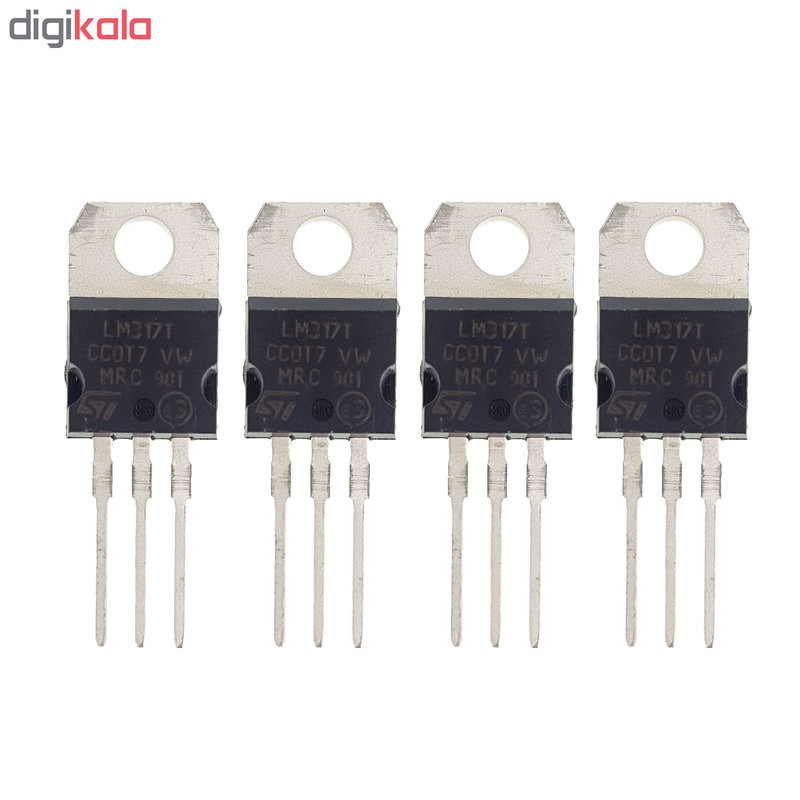 آی سی رگولاتور مدل LM317T بسته 4 عددی