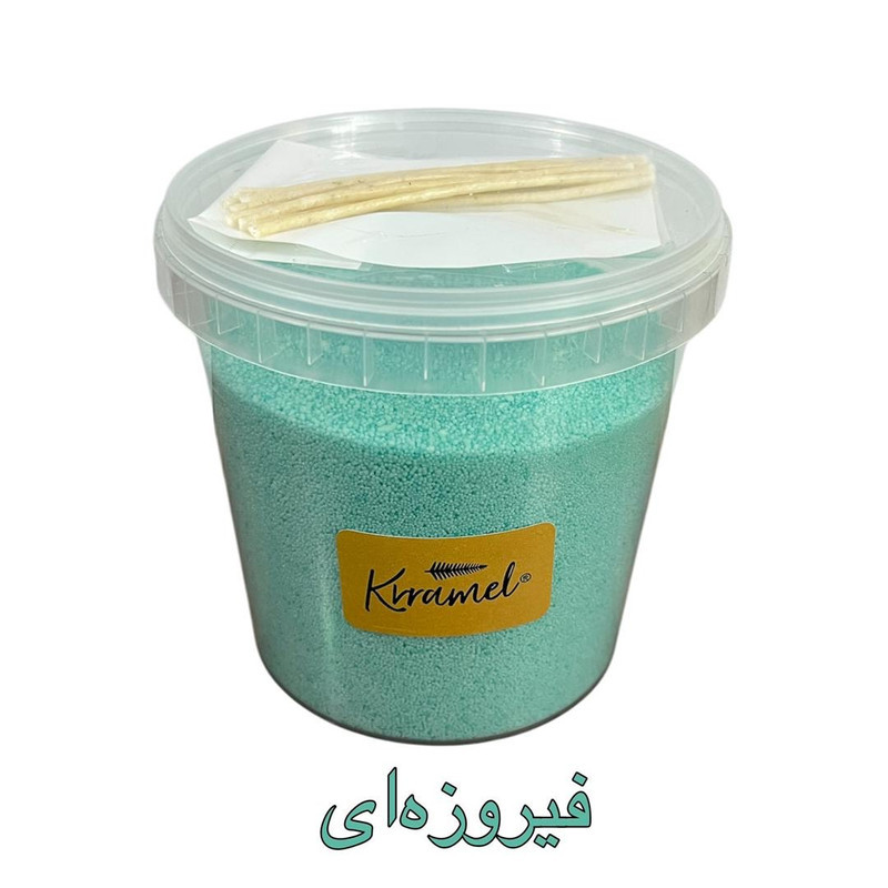 شمع کارامل مدل پودری