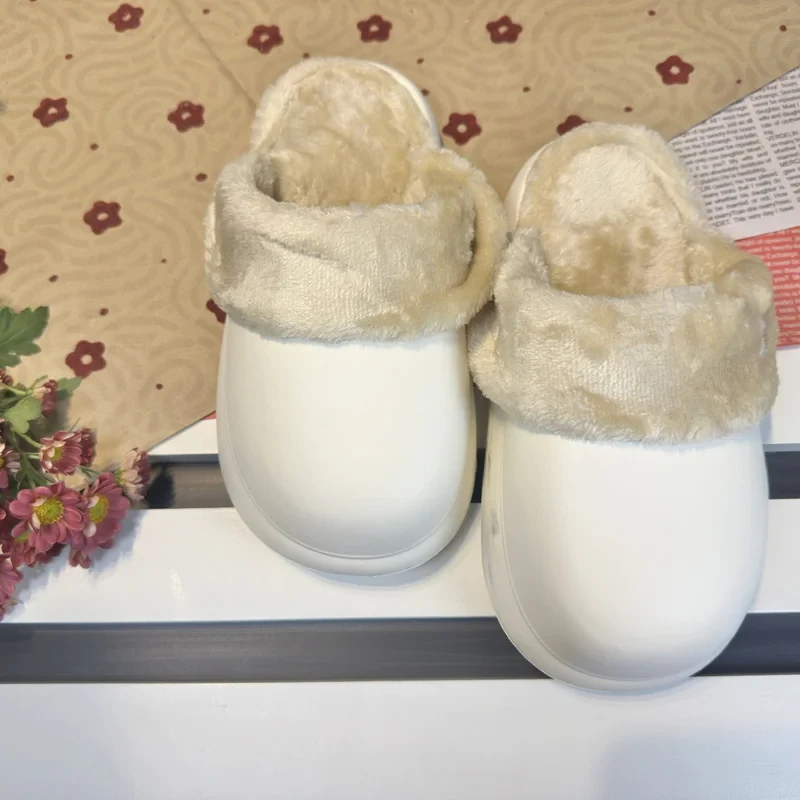 دمپایی حوله‌ای زیتون مدل کریسمس کد Wh-01