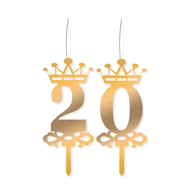شمع تولد مدل عدد 20