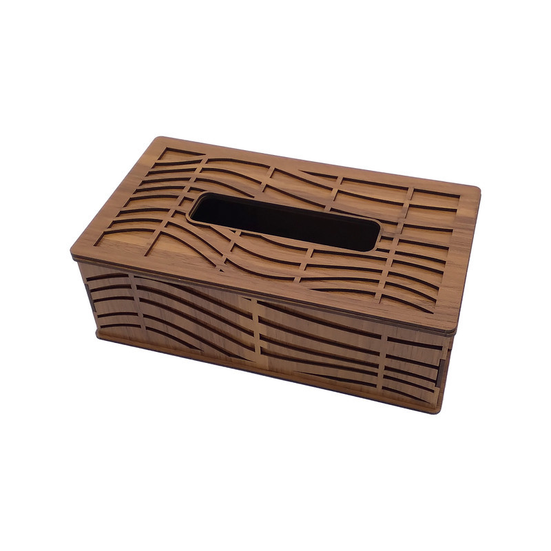 جعبه دستمال کاغذی تکچین کالا مدل MD-4