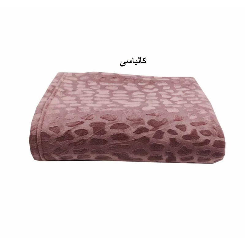 پتو مسافرتی شایسته مدل فایپکو اسکارلت مخمل سنگی سایز 155x205 سانتی متر