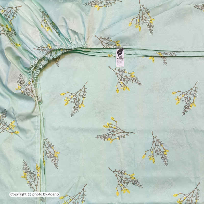 ملحفه آدنو مدل فرانک کد IR183 دونفره سایز 160x200 سانتی متر