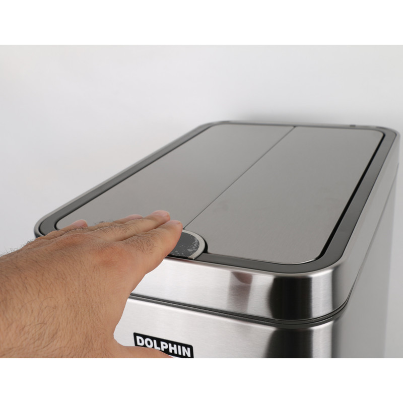 سطل زباله دلفین مدل اتوماتیک کد EV-8821-20litr