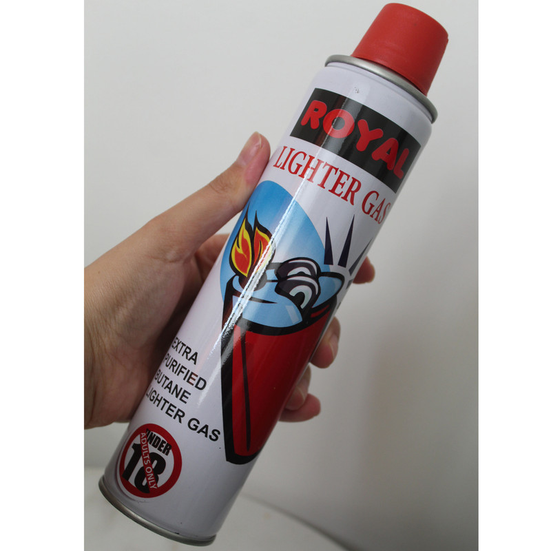 گاز فندک رویال مدل DKD-1147 حجم 300 میلی لیتر مجموعه 2 عددی