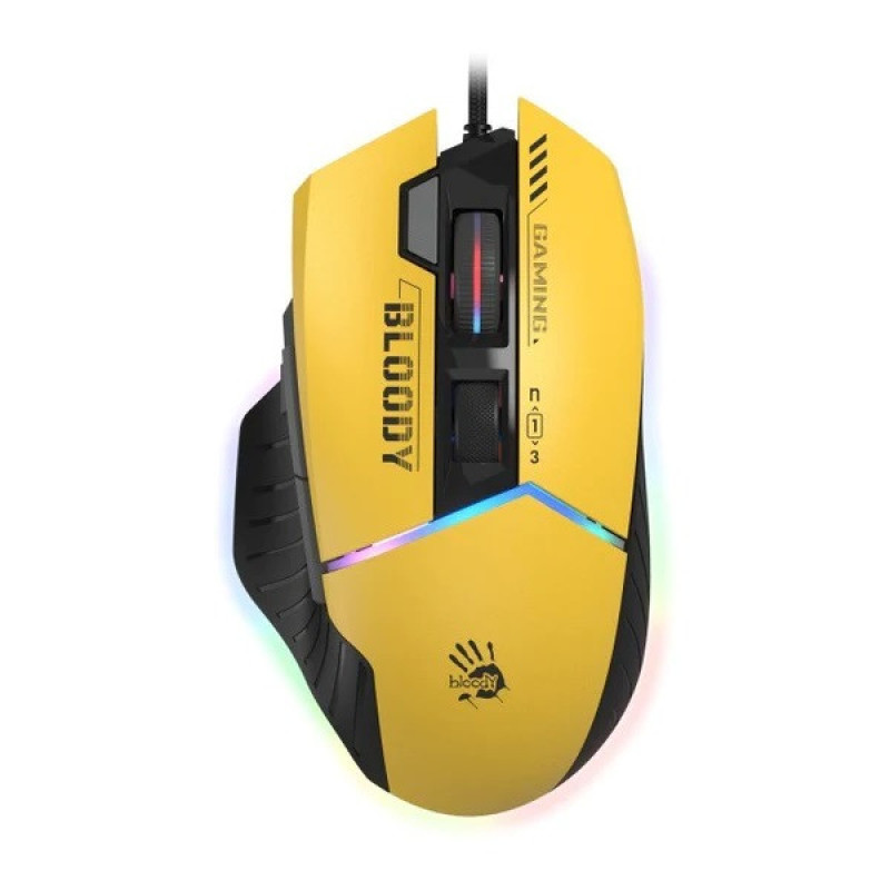 ماوس گیمینگ بلادی مدل  W95 Max Sport Lime Activated