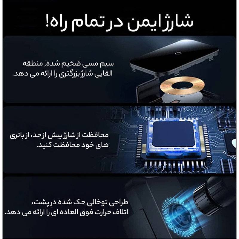 نگهدارنده گوشی موبایل باسئوس مدل Halo Electric