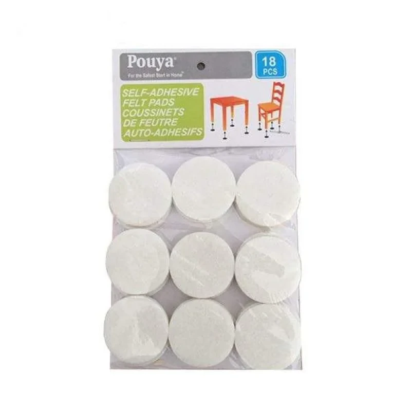 پد پایه مبل پویا مدل MD358 بسته 18 عددی