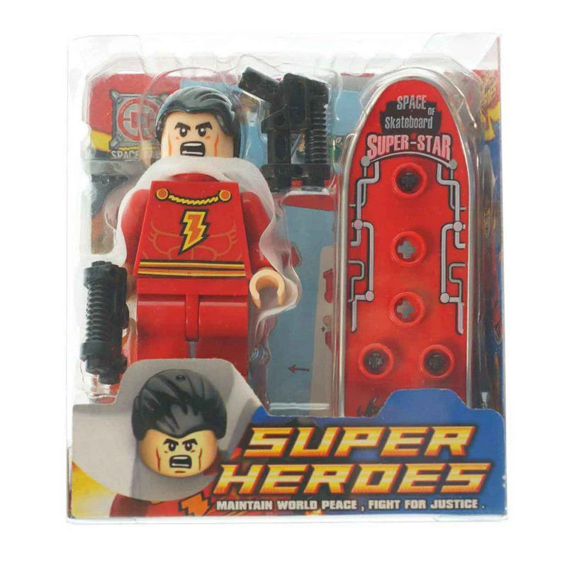 فیگور مدل Super Heroes کد 201552 مجموعه 6 عددی