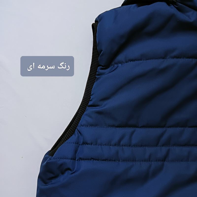 پافر مردانه پلی‌استر ساده مدل با کلاه