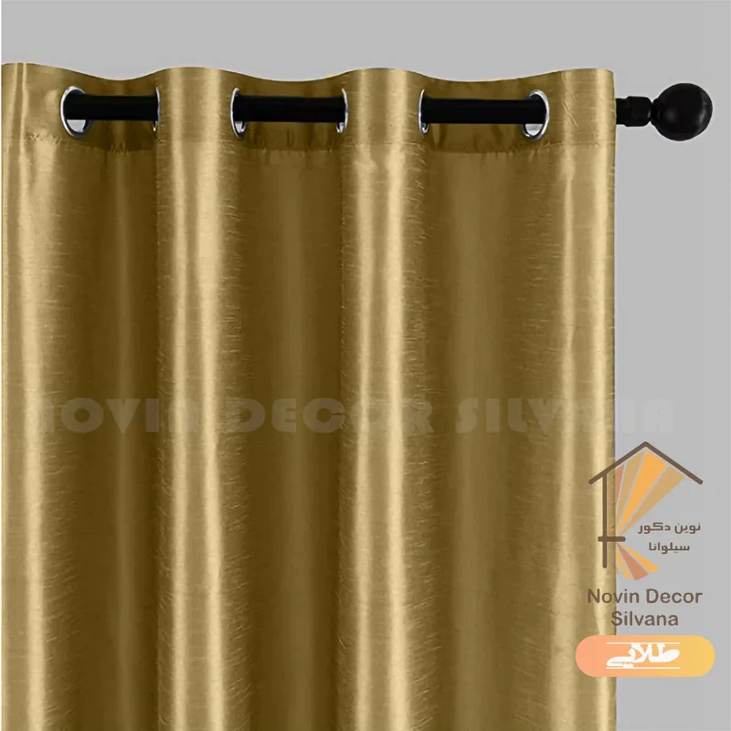 پرده نوین دکور سیلوانا مدل ساتن کد 280 1 سایز 280 × 140 سانتی متر