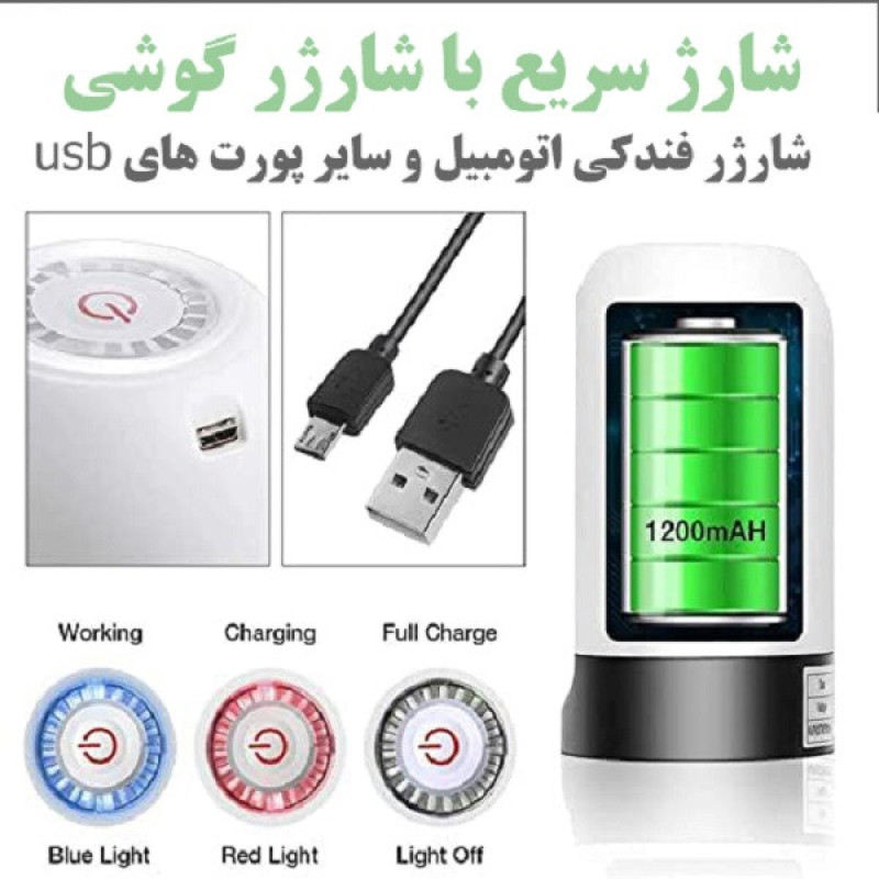 پمپ آب شارژی مدل R.VIHAN