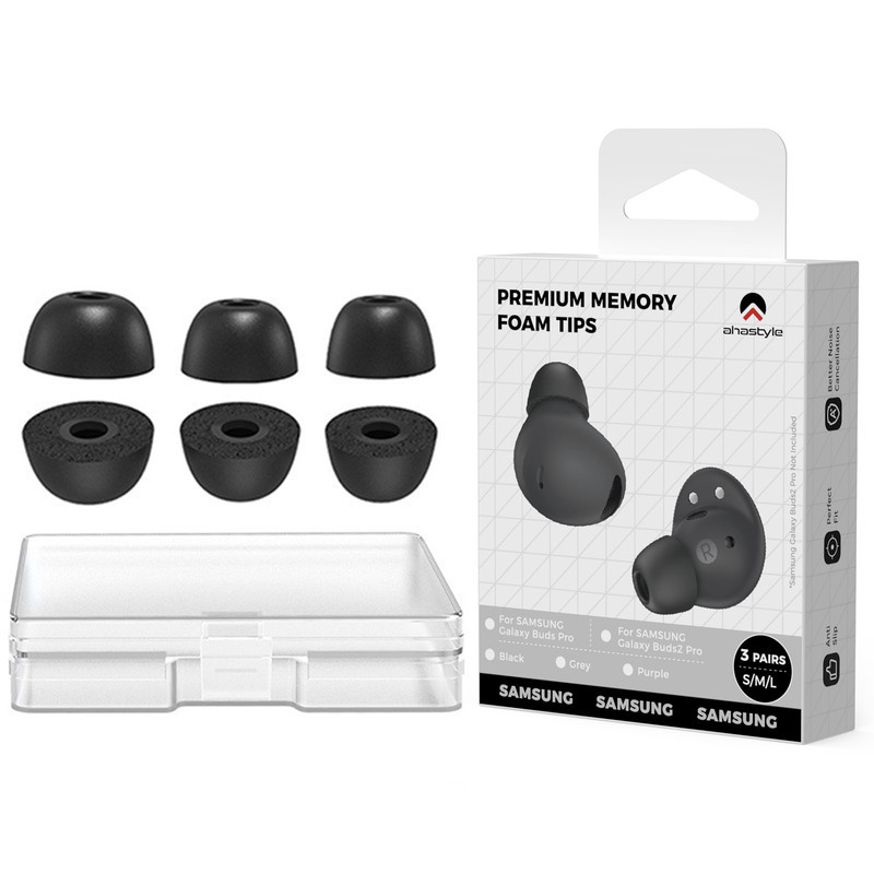 سری هندزفری آها استایل مدل wg36 مناسب برای هدفون Galaxy Buds pro بسته 6 عددی