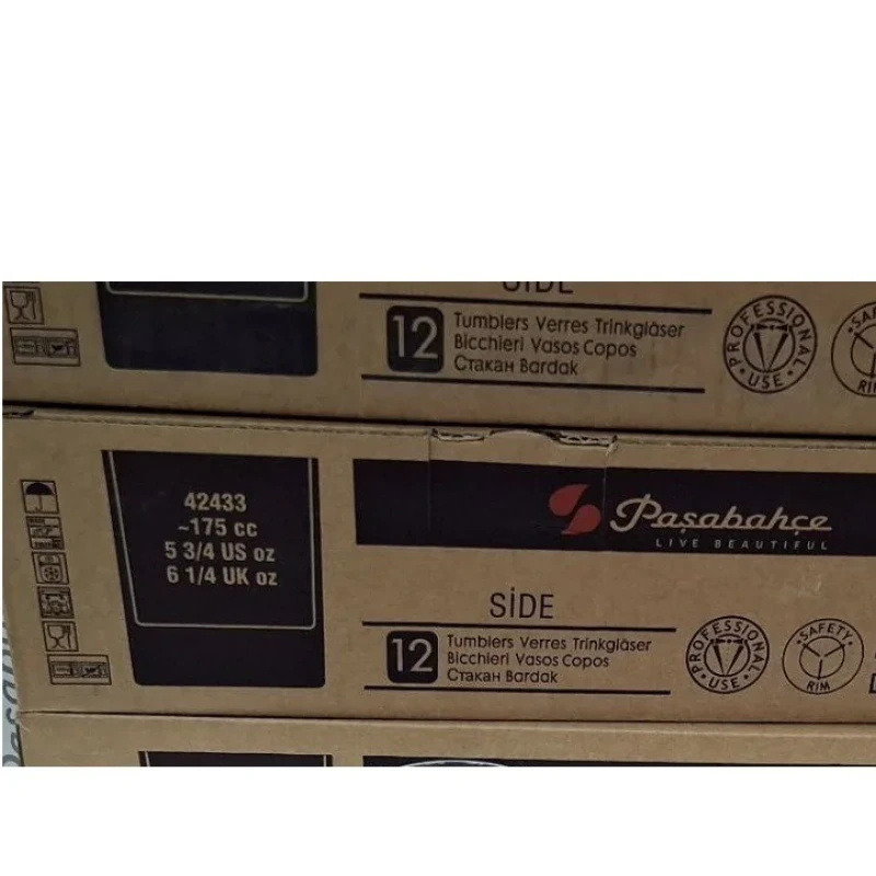 لیوان پاشاباغچه مدل SIDE کد 42433 بسته 12 عددی