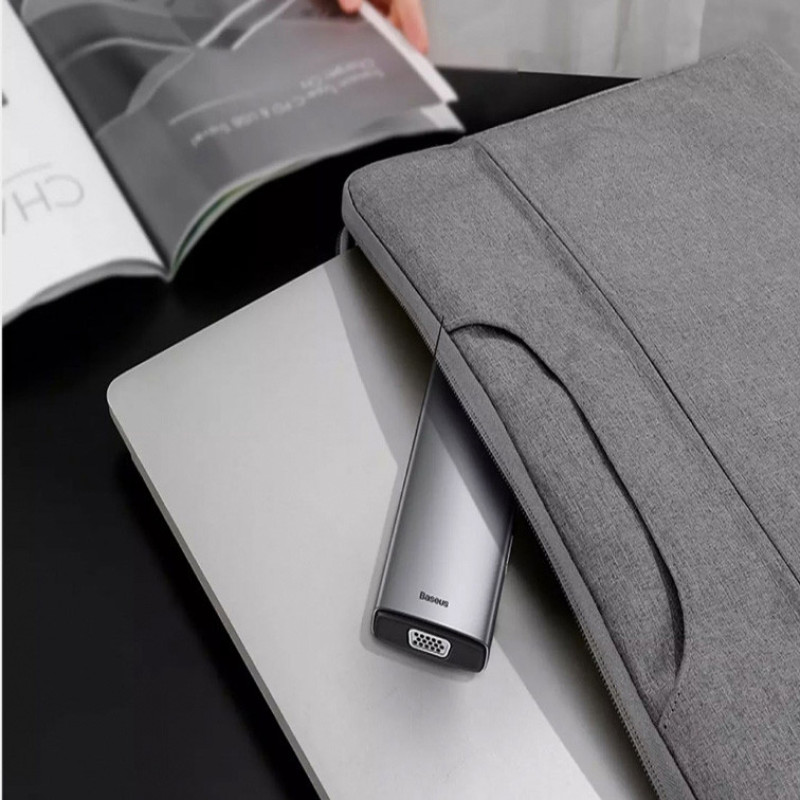 هاب 11 پورت باسئوس مدل METAL GLEAM SERIES Multifunctional